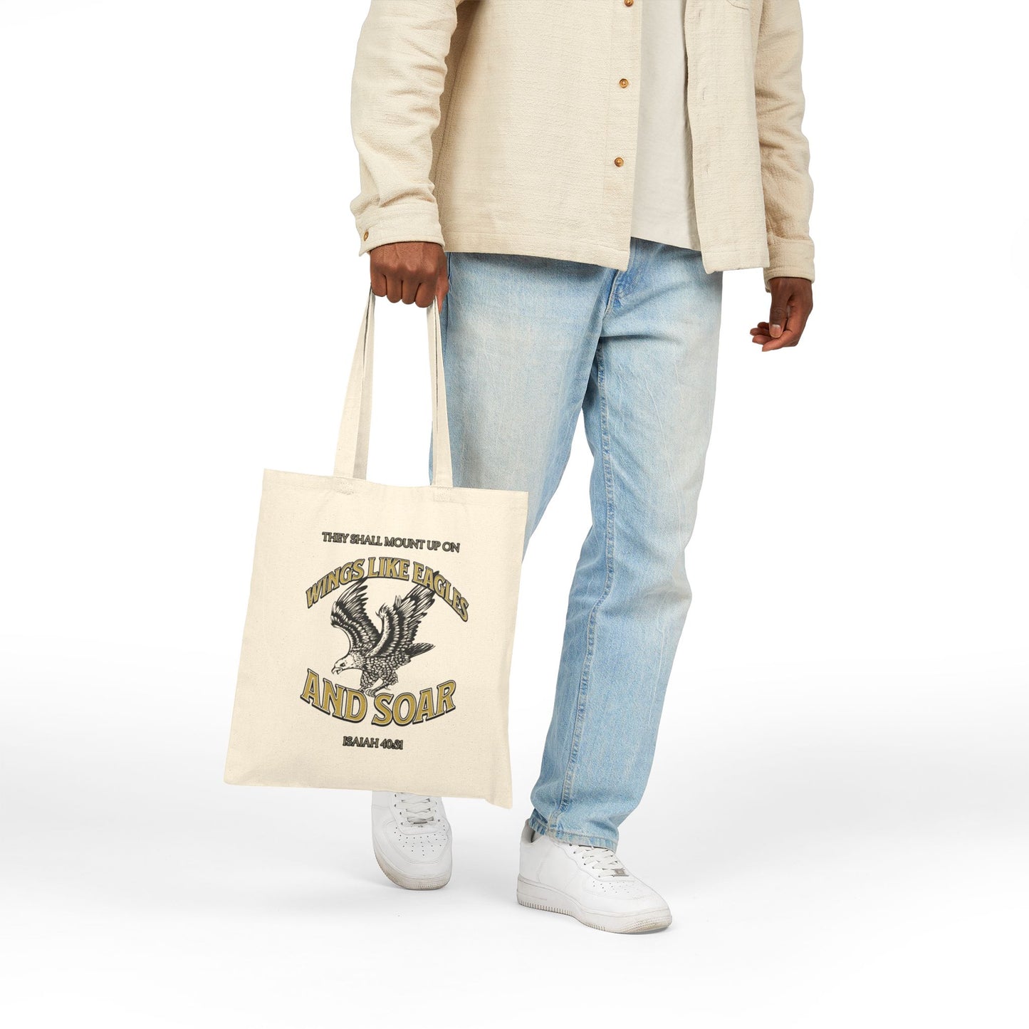 Isaiah 40:31 Tote Bag